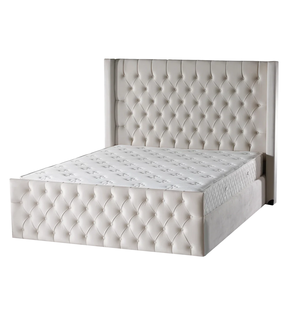 Cadre de Lit Bali - Élégance Néo-Classique