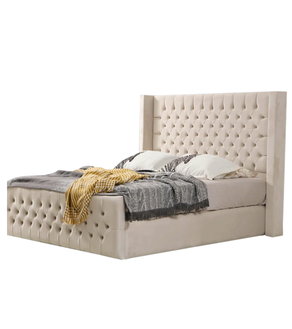 Cadre de Lit Bali - Élégance Néo-Classique