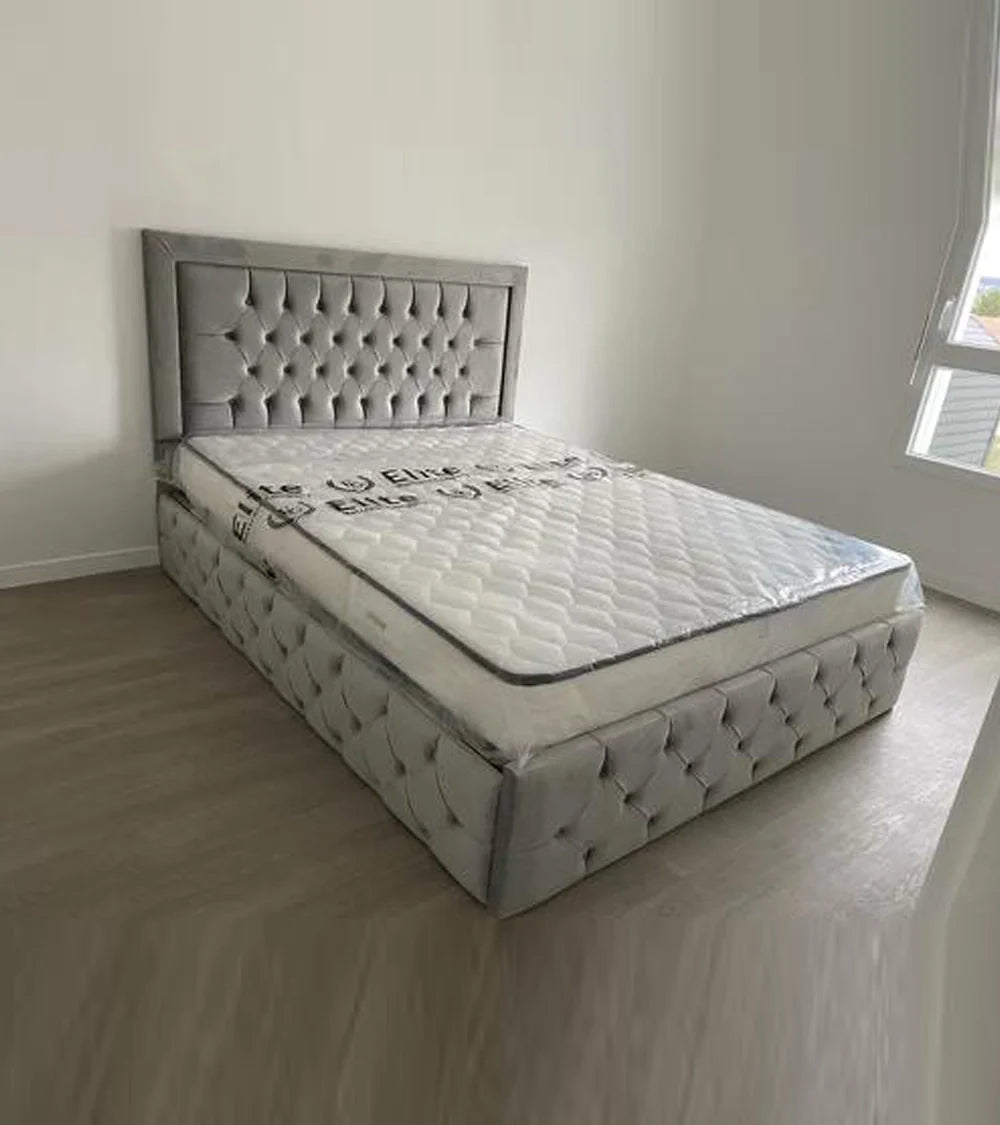 Cadre de Lit Roma Gris