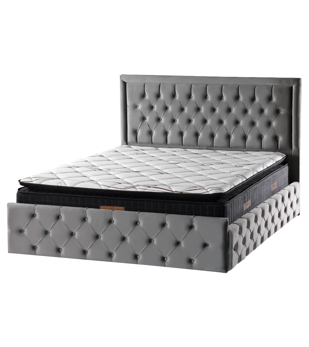 Cadre de Lit Roma Gris