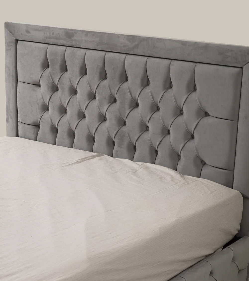 Cadre de Lit Roma Gris