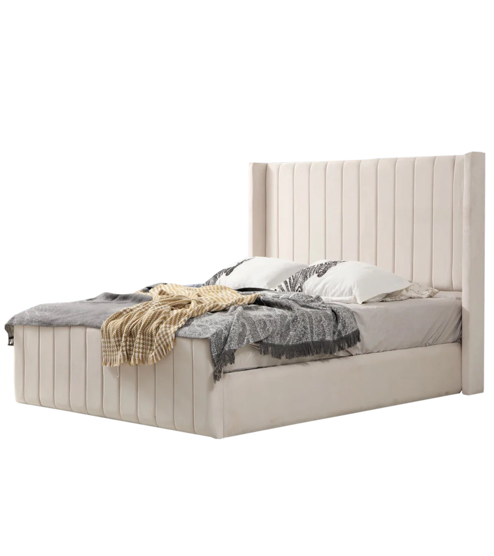 Cadre de Lit Tokyo Bianca - Confort et Élégance