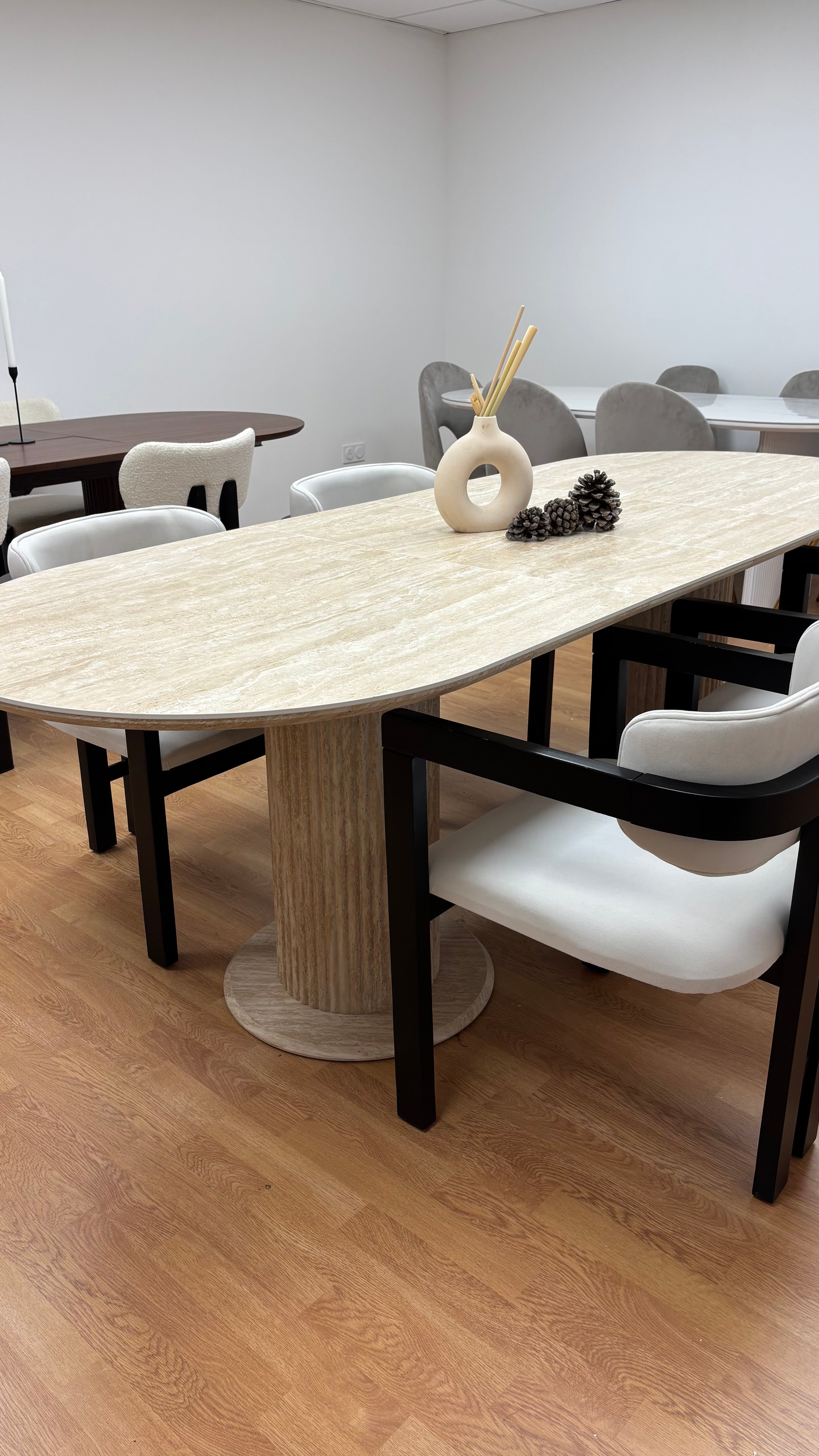 Table à Manger – Avec double Rallonge – 170 à 240 cm