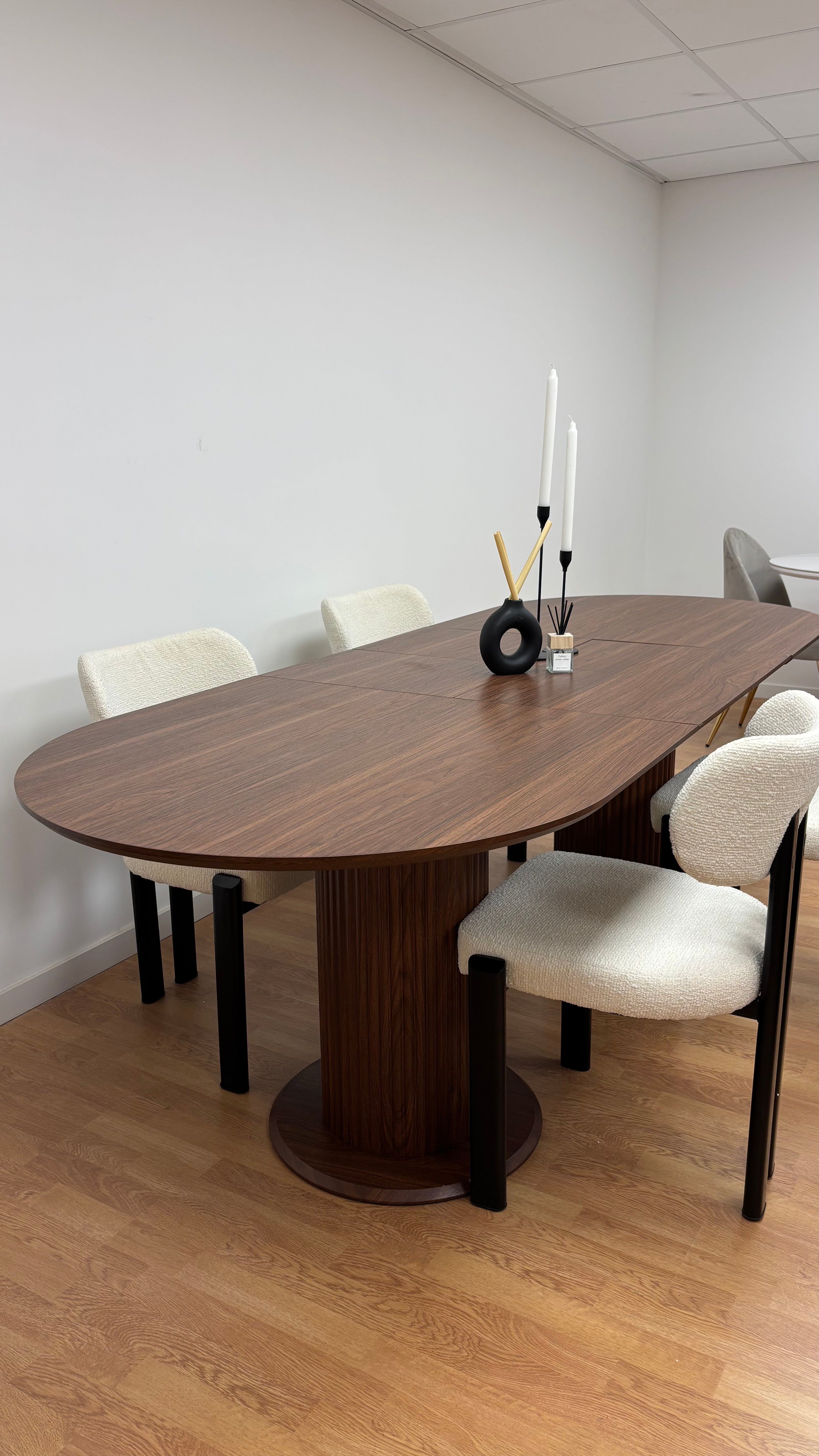 Table à Manger – Avec double Rallonge – 170 à 240 cm