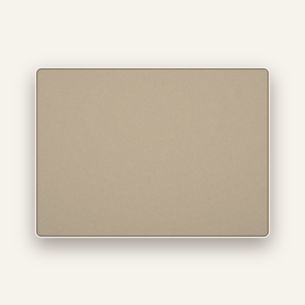 Tapis velours taupe 160 x 220 cm