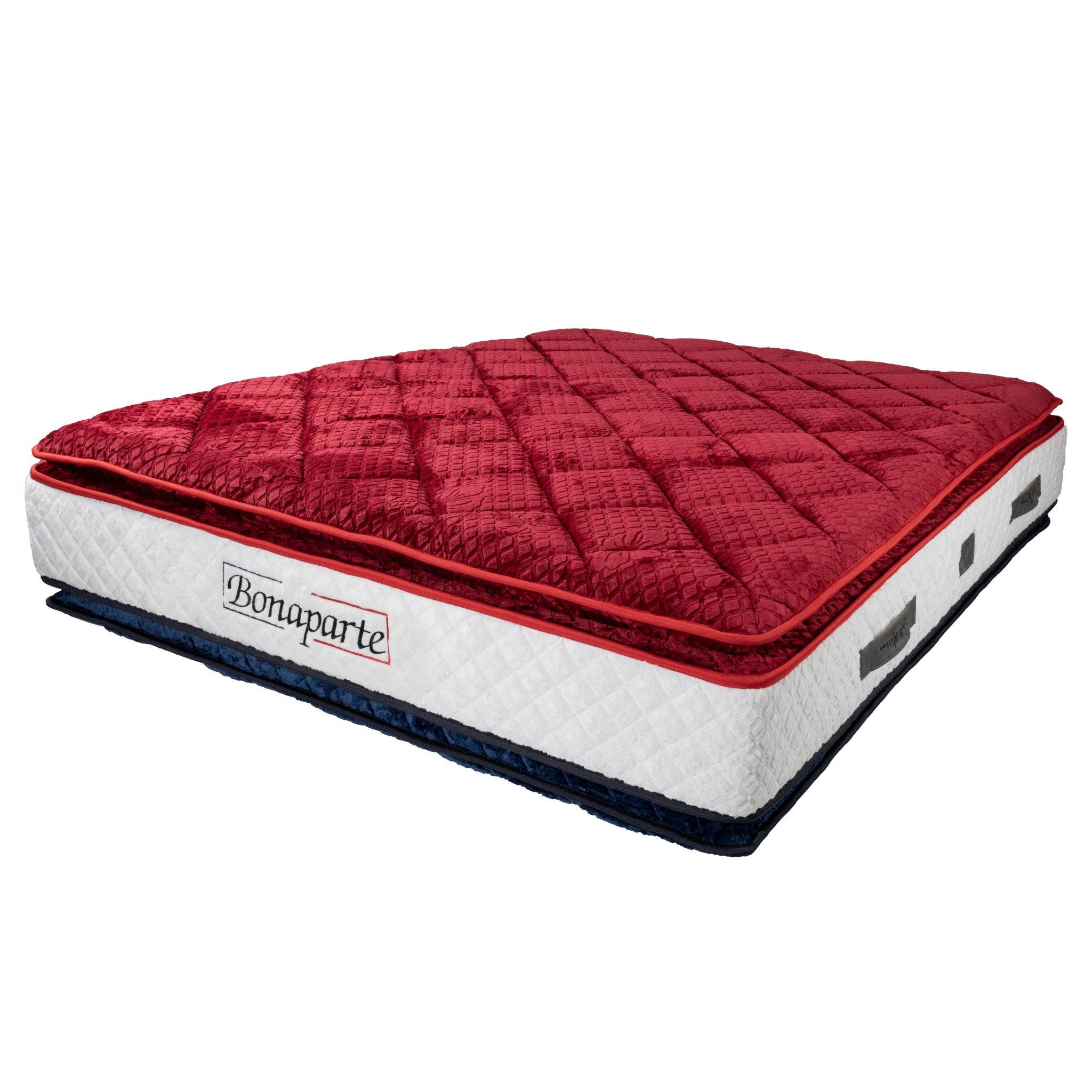 Matelas Bonaparte Angels Mattress - Double Surmatelas, Confort 5 Zones, Double Face, Épaisseur 34 cm, Conception Française