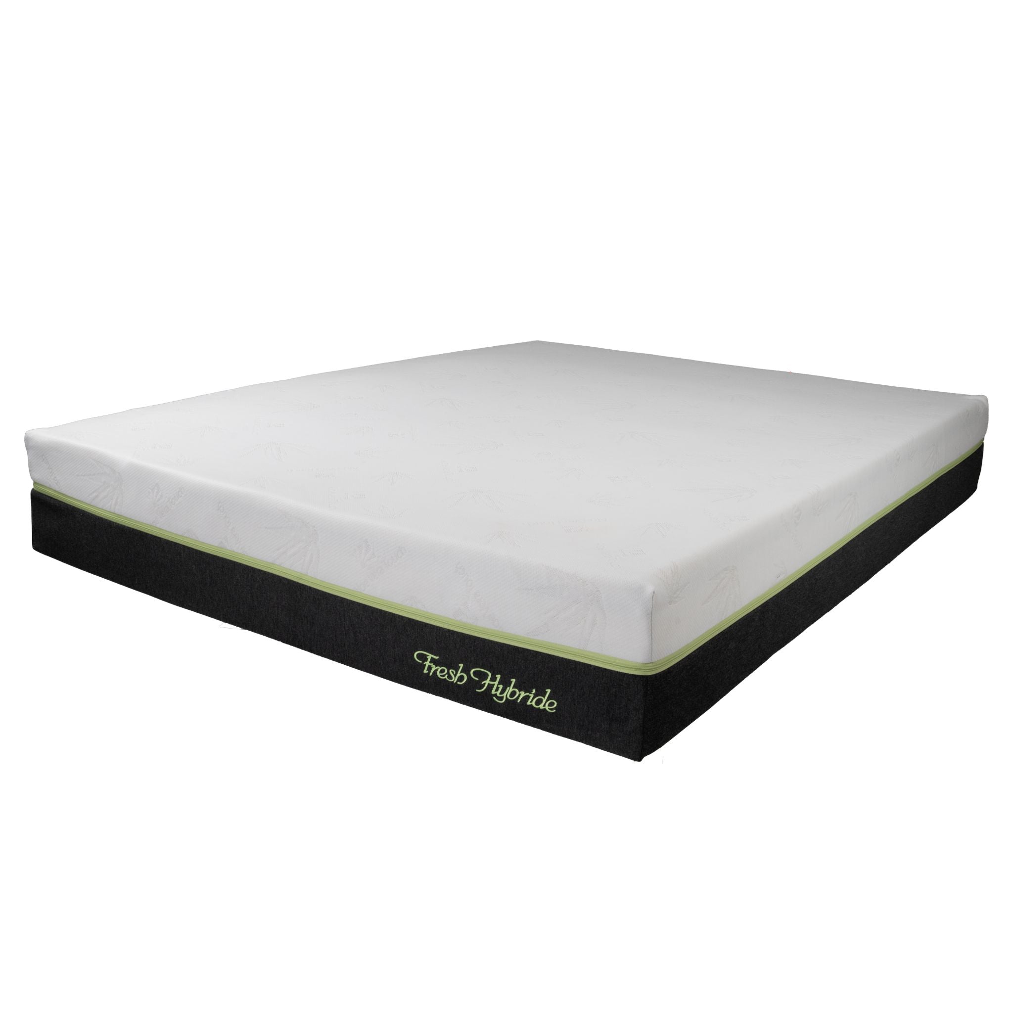 Matelas Fresh Hybride Aloe Vera Angels Mattress - Hybride 27 cm, Confort 5 Zones, Tissu Aloe Vera Lavable