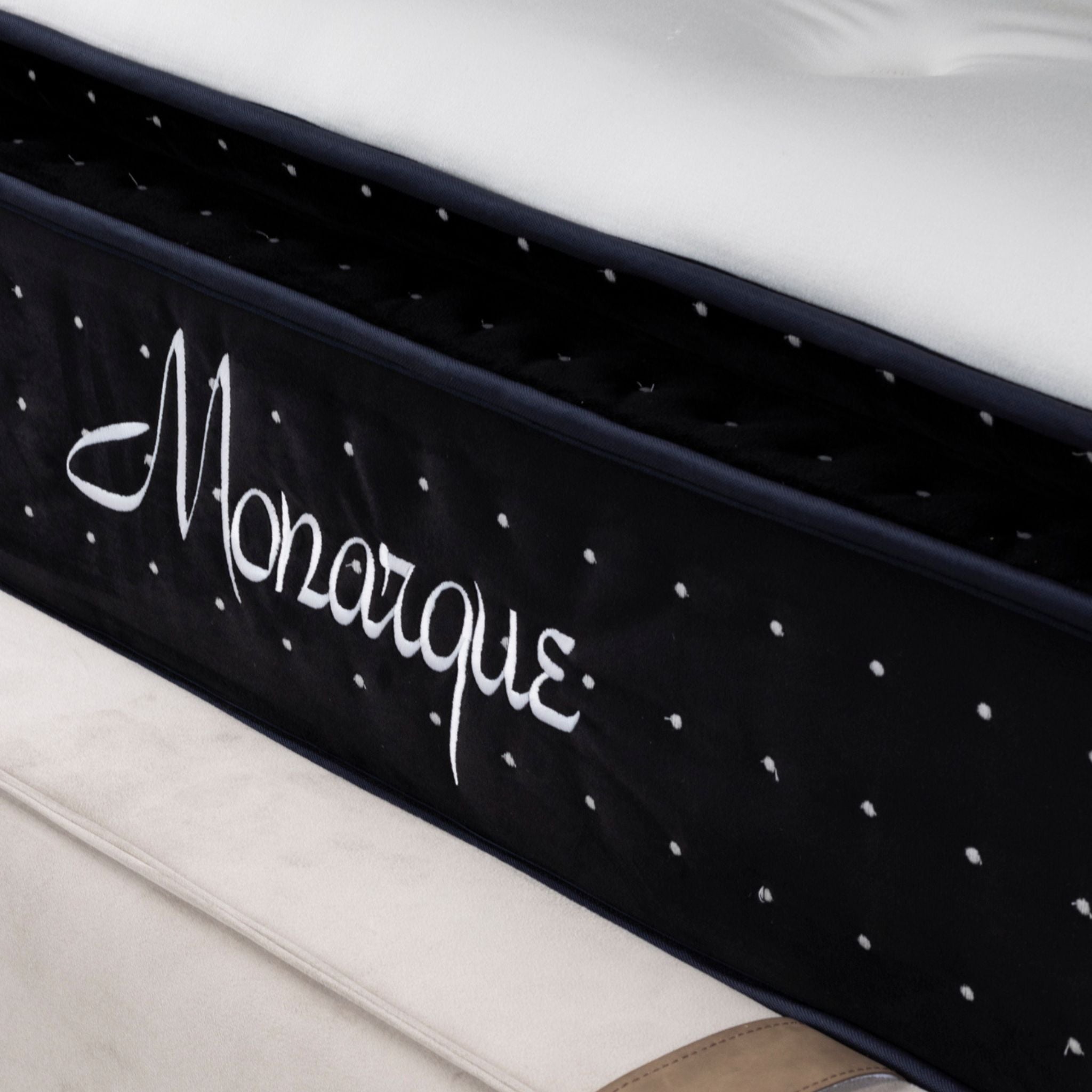 Matelas Monarque Angels Mattress - Surmatelas Intégré, Confort 5 Zones, Épaisseur 32 cm, Simple Face