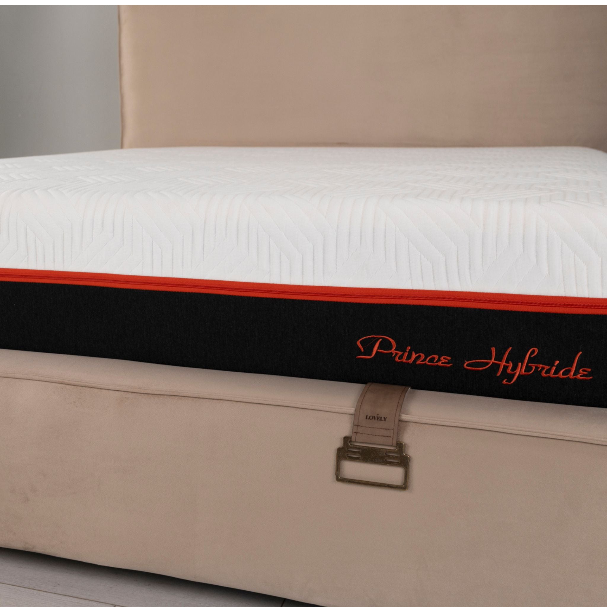 Matelas Prince Hybride Angels Mattress - Hybride 25 cm, Déhoussable et Lavable, 5 Zones de Soutien